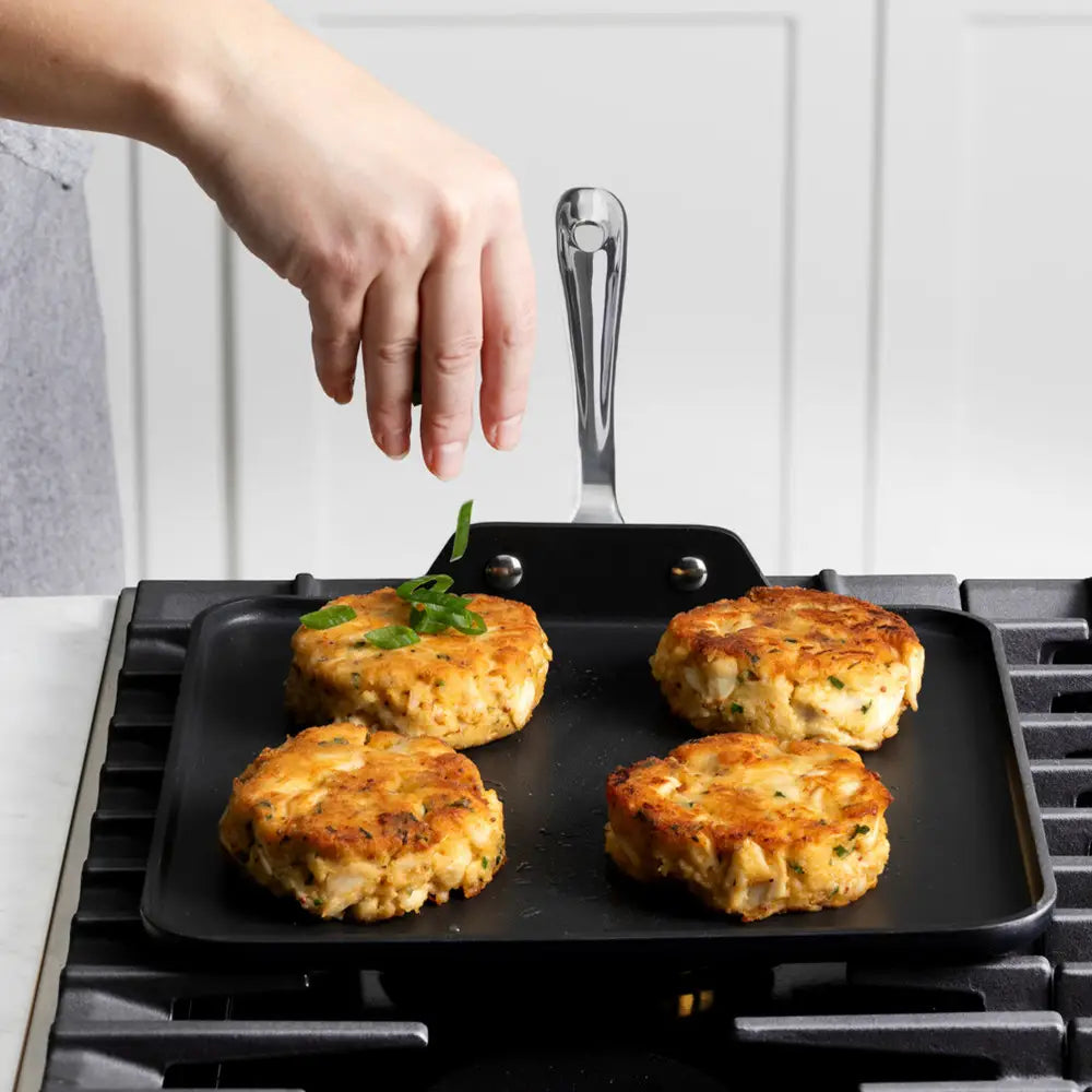 All-Clad HA1 Expert Cookware Nonstick Square Griddle – 11 inch