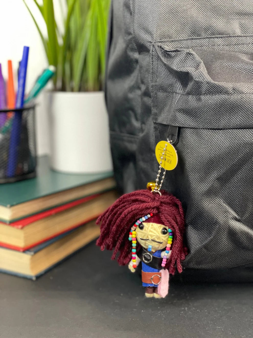 Watchover Voodoo Doll Handcrafted Keychain With Special Message – Captain Jack