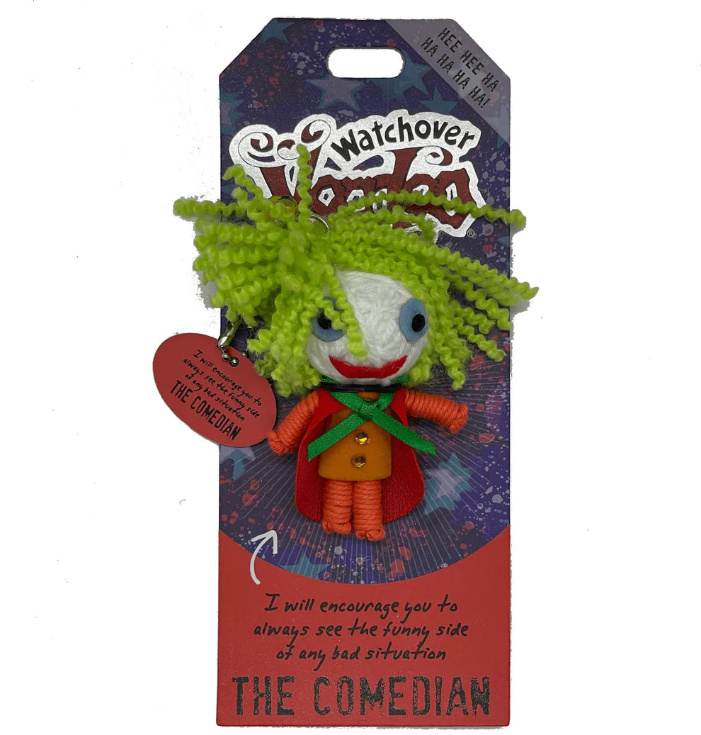 Watchover Voodoo Doll Handcrafted Keychain With Special Message – Comedian