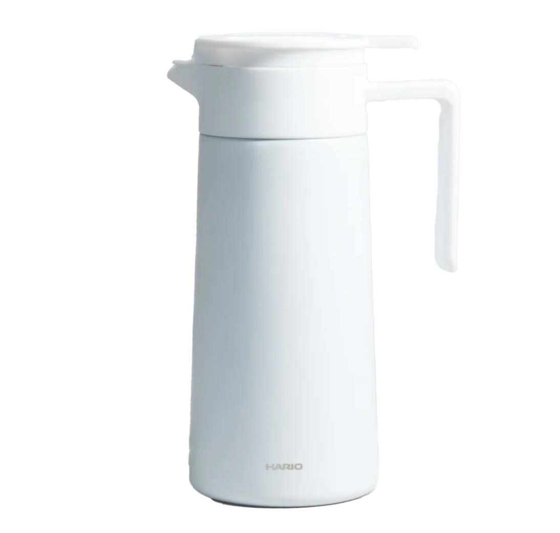 Hario Thermal Server with Ceramic Coating – 27oz. – White