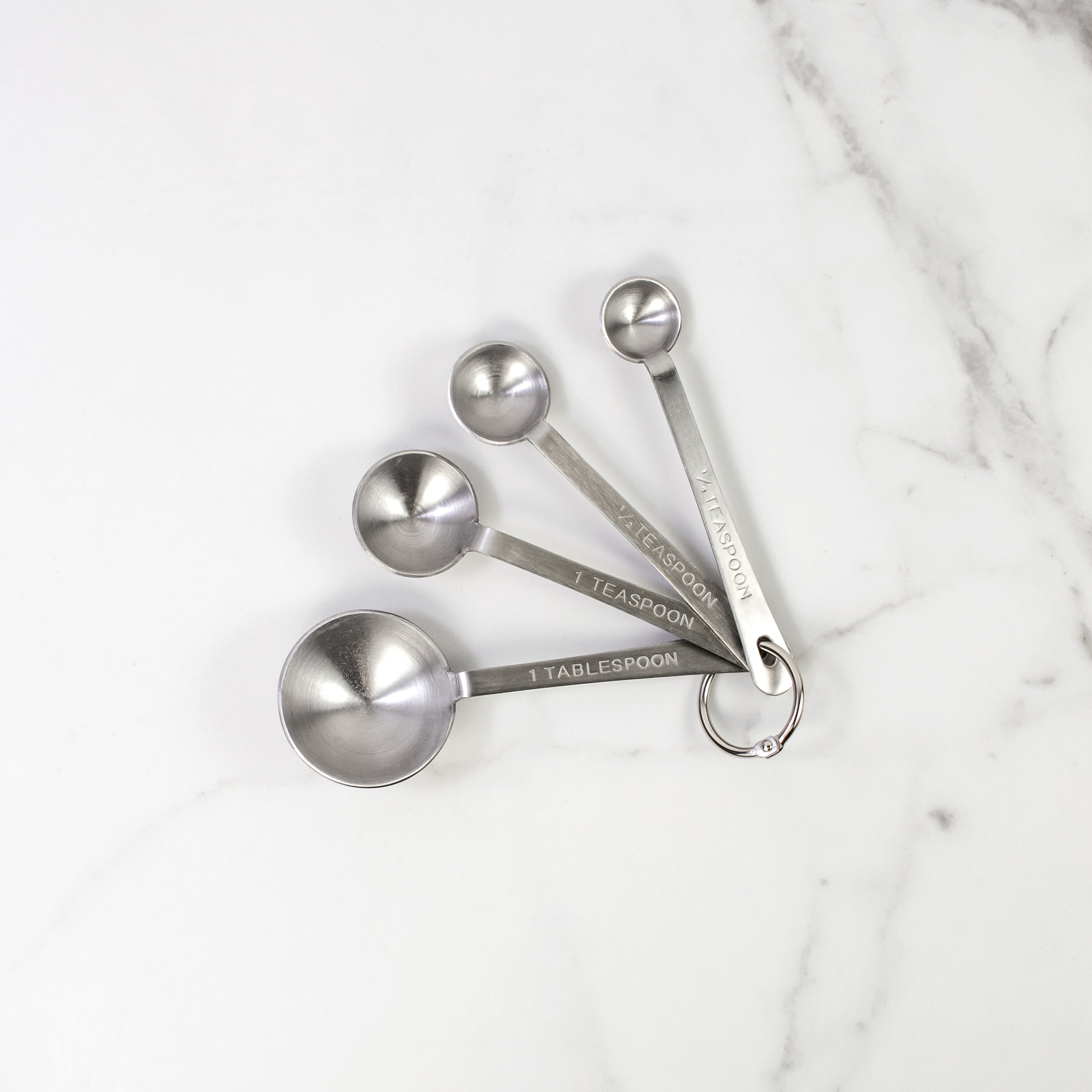 Mrs. Anderson's Stainless Steel Measuring Spoons – 4 Piece Set