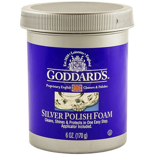Silver Polish Foam 6oz - Goddard's