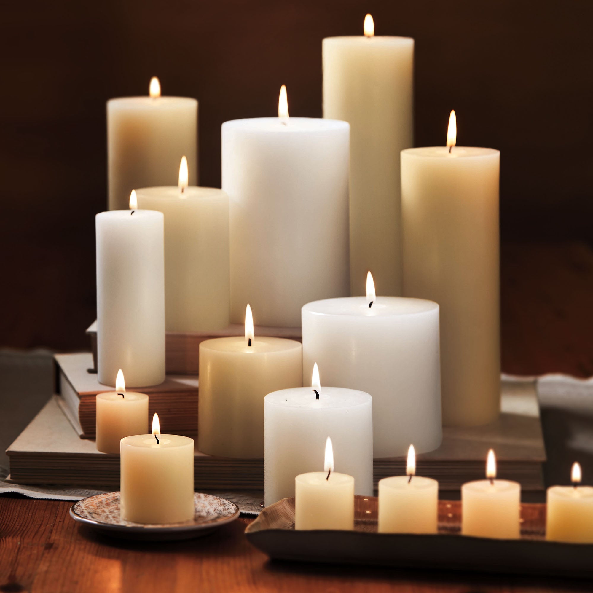 Pillar Candle – 3x3 – White
