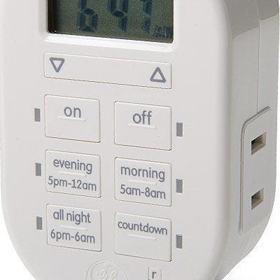 TouchSmart Digital Plug-In Timer