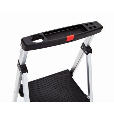 Rubbermaid Aluminum Step Ladder – 2 Step – 3.3Ft