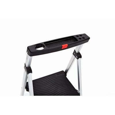 Rubbermaid Aluminum Step Ladder – 3 Step – 4.25Ft