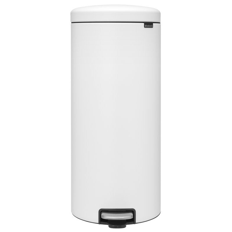 brabantia pedal bin Brabantia Pedal Bin Trash Can – White – 8 Gallon