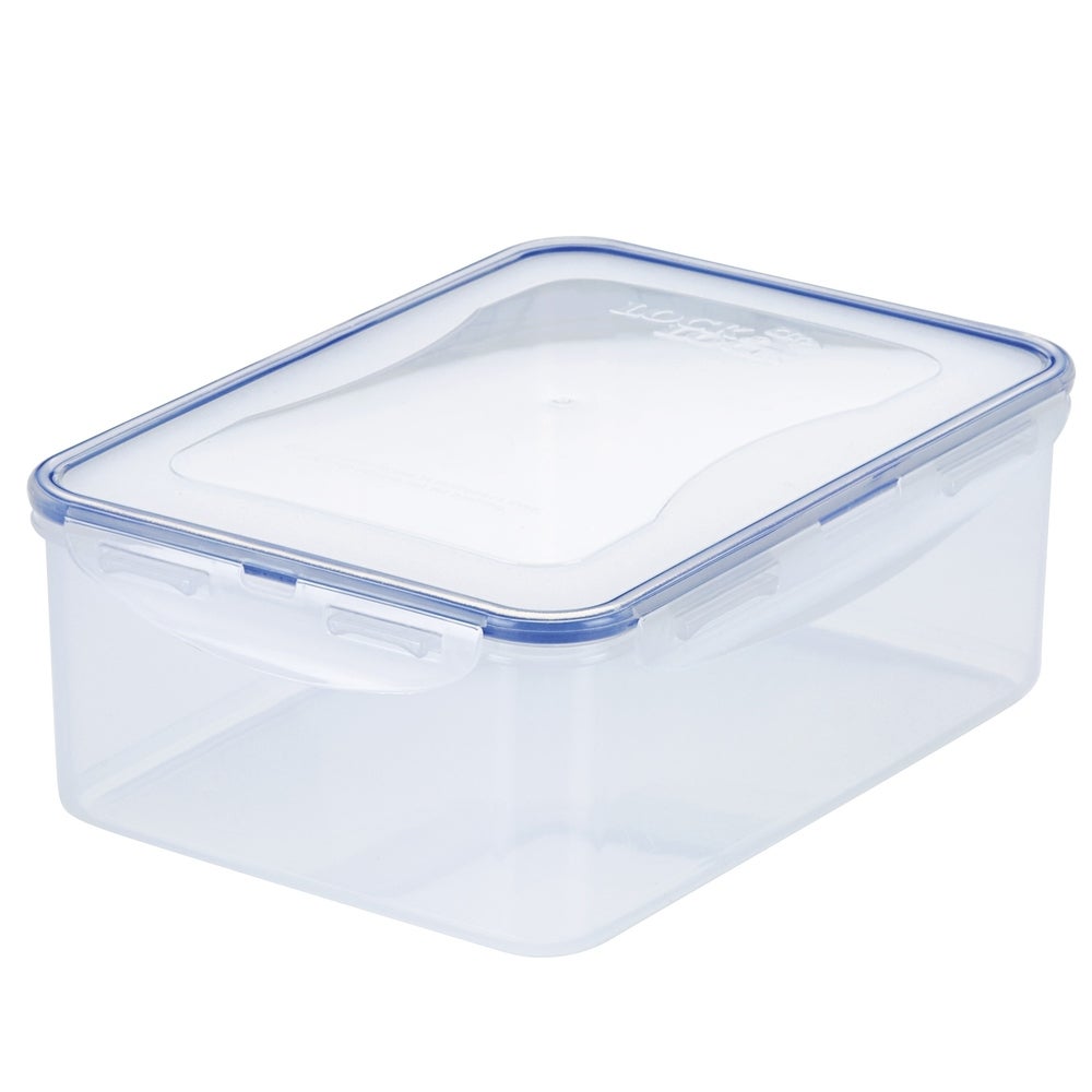 LocknLock Pantry Rectangular Storage Container Set, 4-Piece, Clear