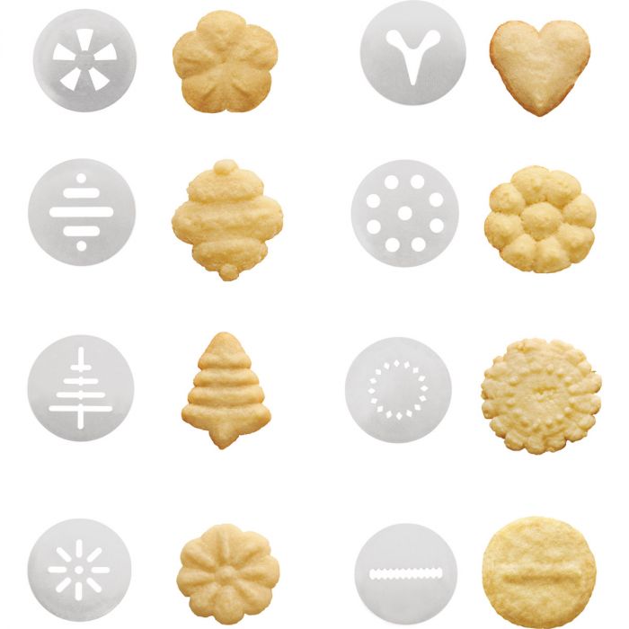 Mrs Anderson's Baking Cookie And Icing Gun – 18-Pieces