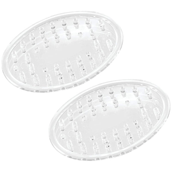 Interdesign Royal Round Clear Soap Dish