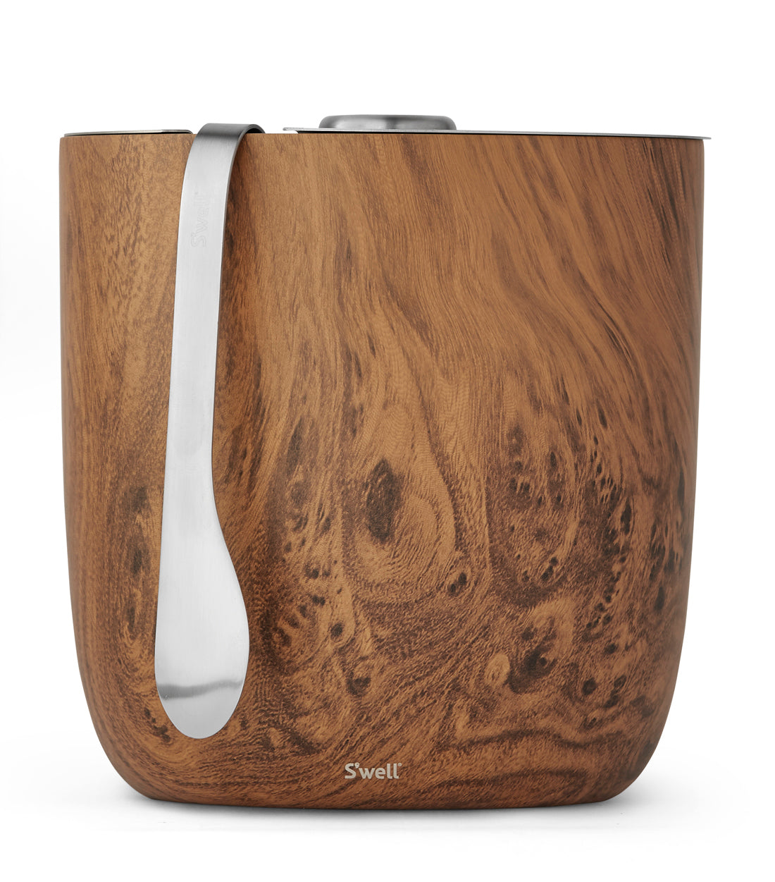 S'well 68oz Ice Bucket + Tongs – Teakwood