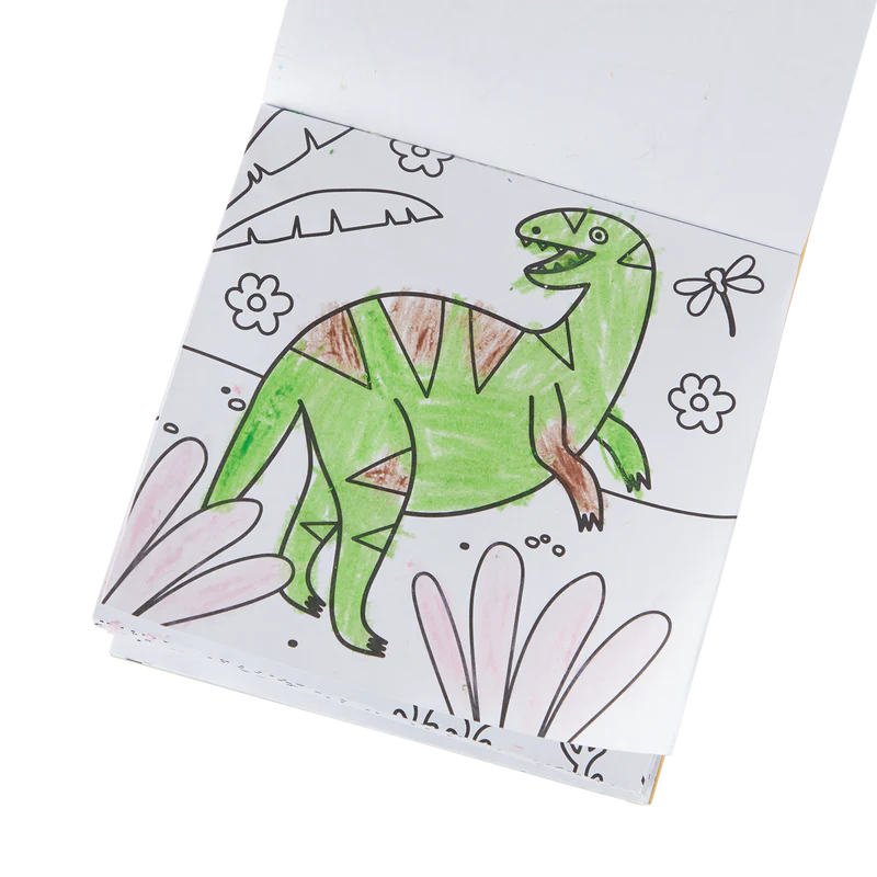 Carry Along Coloring Book Set – Dinoland