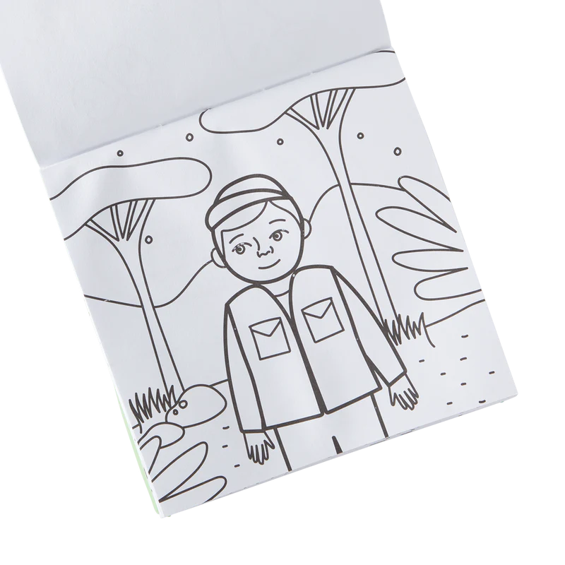 Carry Along Coloring Book Set – Safari