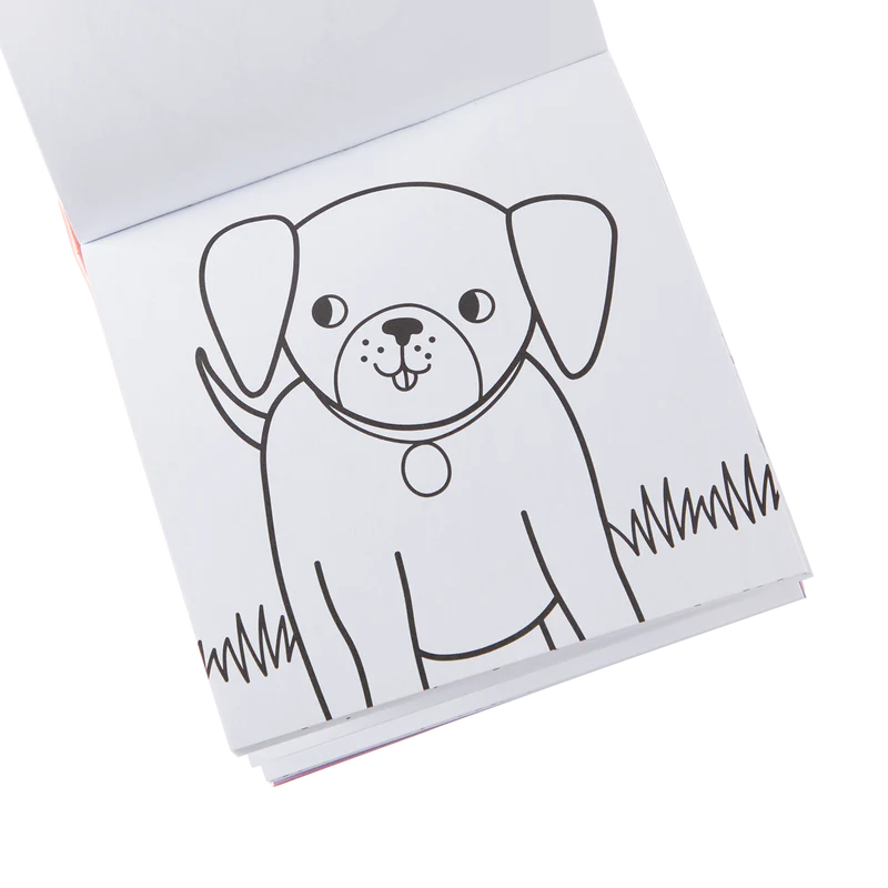 Carry Along Coloring Book Set – Pet Pals