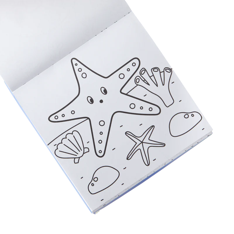 Carry Along Coloring Book Set – Sea Life