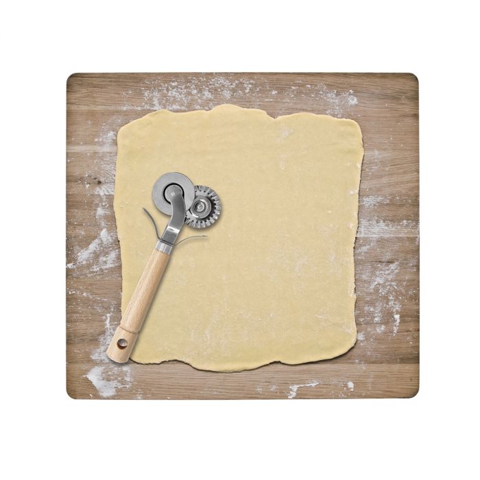 Fante's Double Dough Cutter & Crimper With Stainless Steel Blade