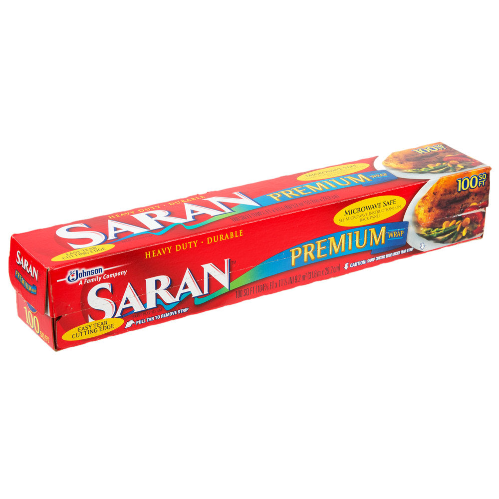 Saran Wrap Classic Premium Plastic Wrap, 100sq ft