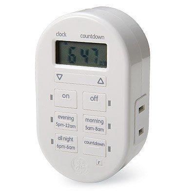 TouchSmart Digital Plug-In Timer