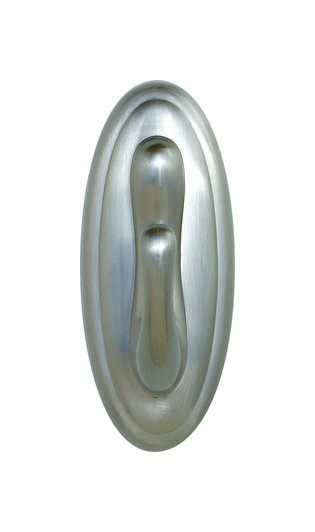 Command Medium Traditional Brushed Nickel Hook – 3lb