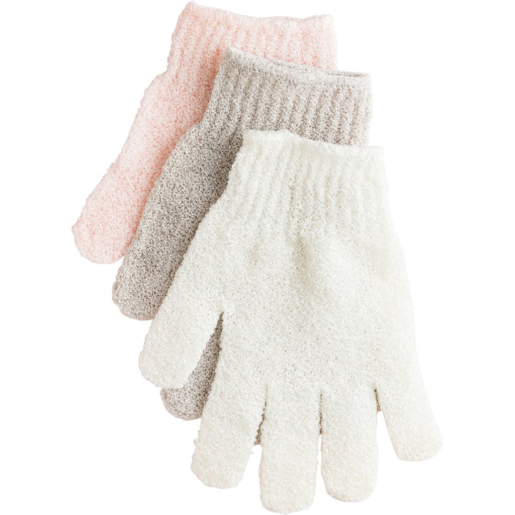 Spa Privé - Exfoliating Gloves – Assorted Colors -  Single Pair