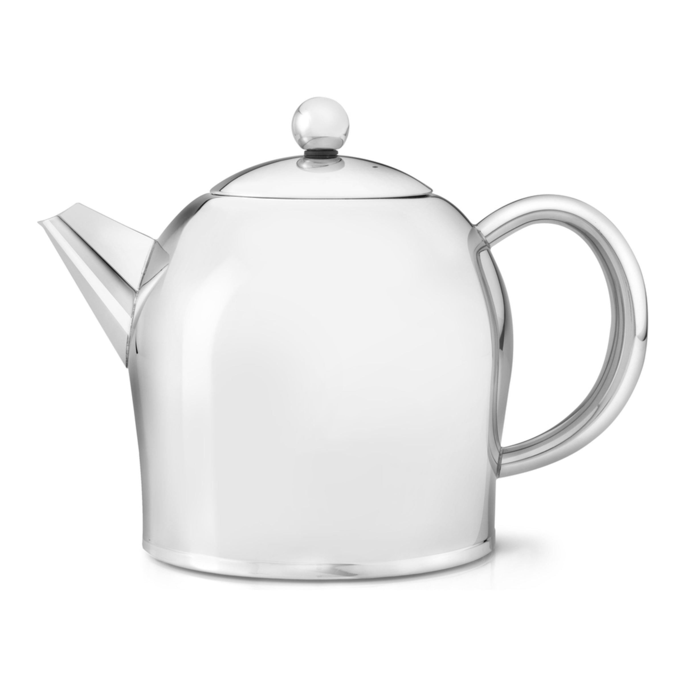 Bredemeijer Santhee Stainless Steel Glossy Teapot – 17 oz