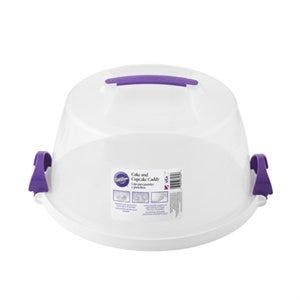 Round Plastic Cake Caddy - 10" Cake