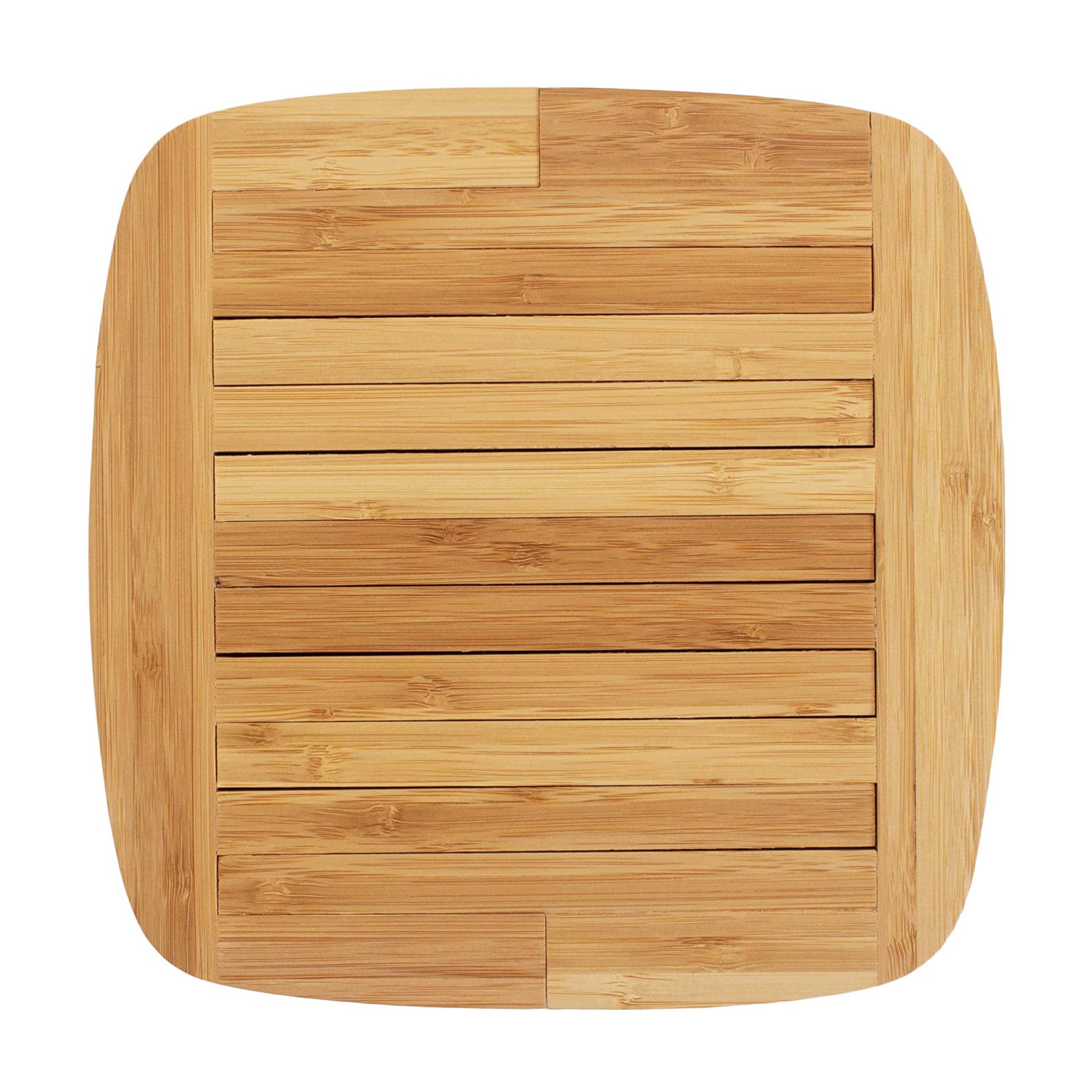 Expandable Bamboo Trivet – 8.75" by 11.75" When Expanded