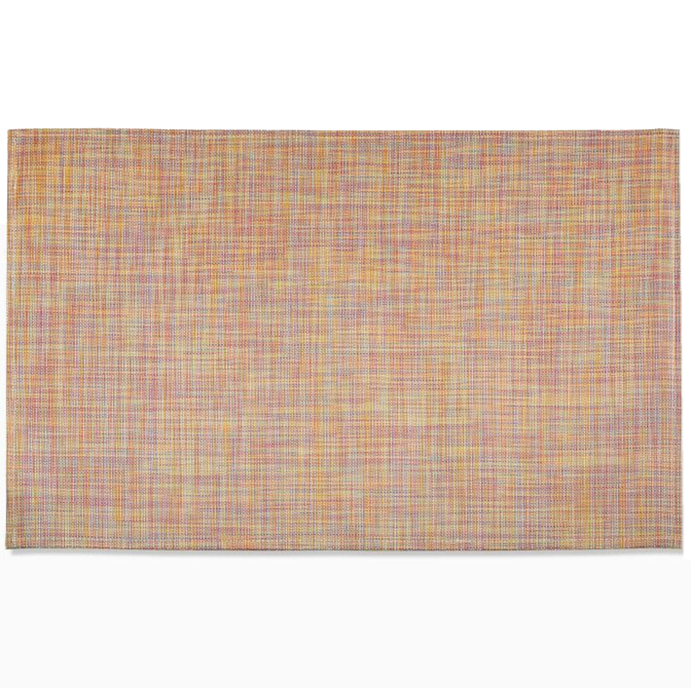 Chilewich Woven LTX Mini Basketweave Floor Mat – Confetti – 23" x 36"