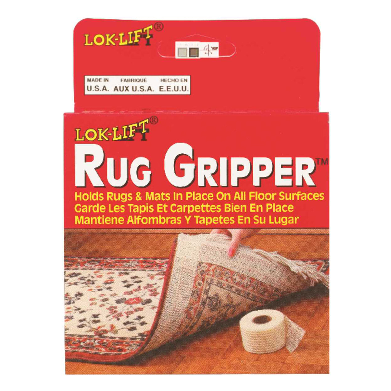 Lok Lift Rug Gripper for Small Rugs, 2.5 x 25
