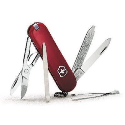 Victorinox Swiss Army Classic Pocket Knife – Red