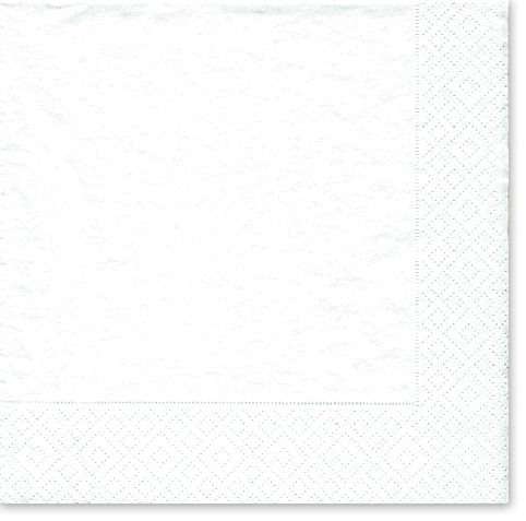 Caspari White Pearl Cocktail Napkins – 20pk