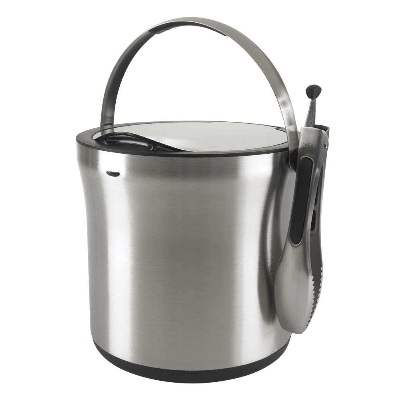 OXO Steel Ice Bucket & Tong Set