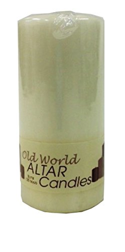 Biedermann & Sons Old World Altar Candles, Ivory