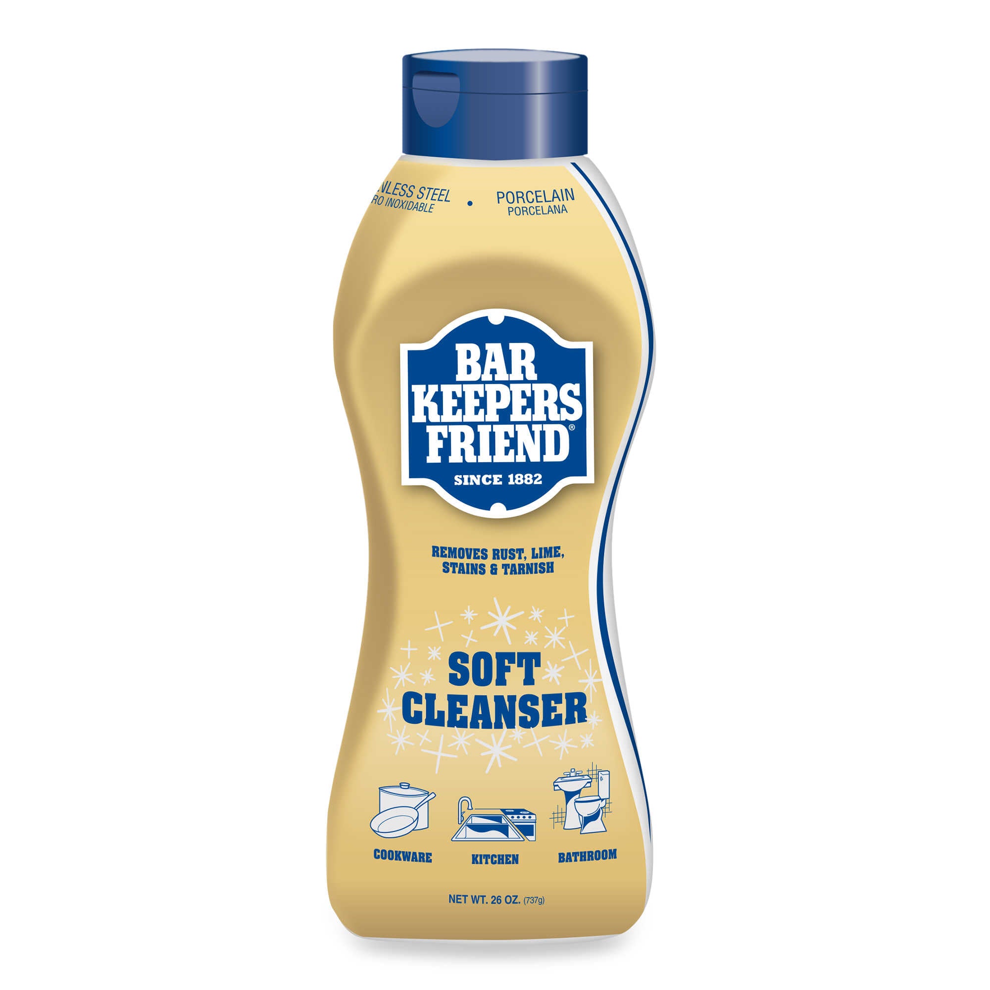 Bar Keepers Friend Soft Cleanser Liquid - 26 oz