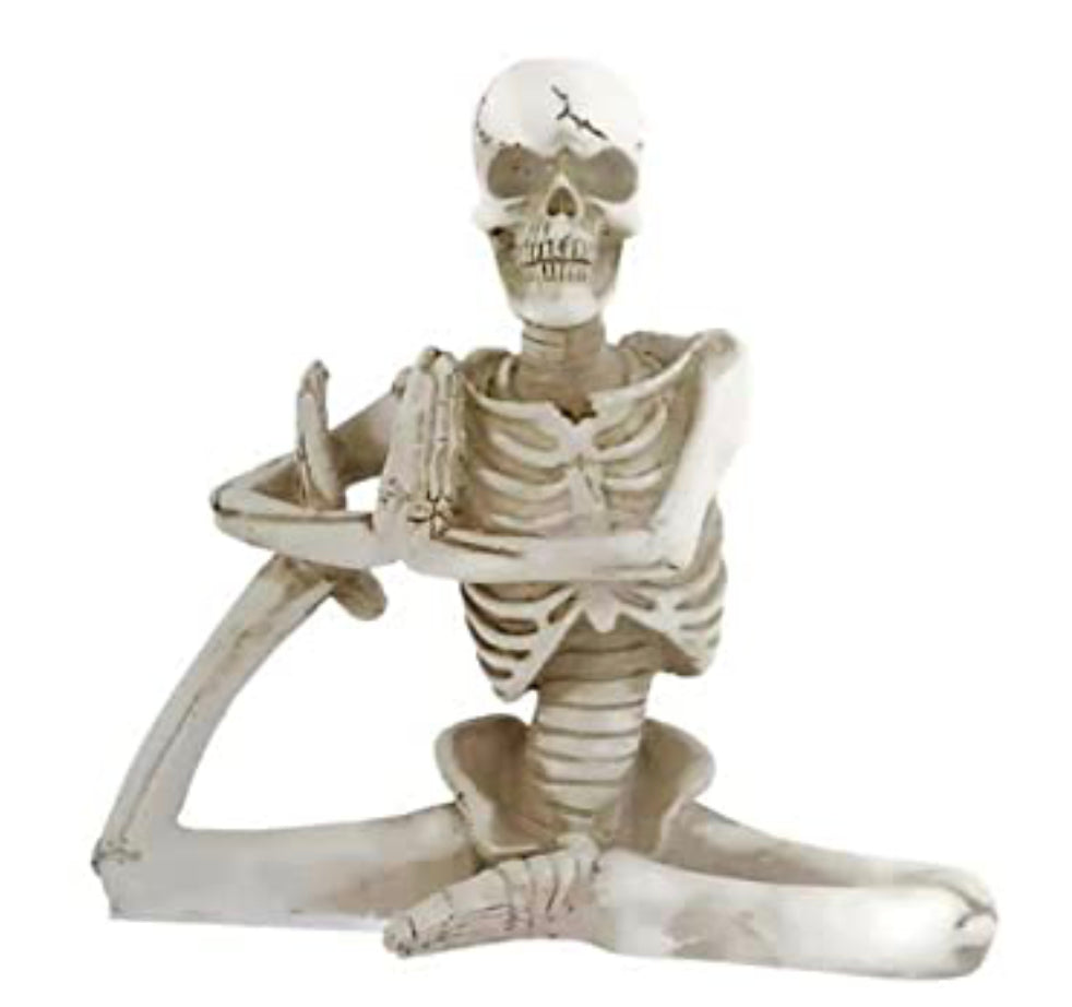 Yoga Skeleton Figurine - 6" Assorted Styles – Sold Individually