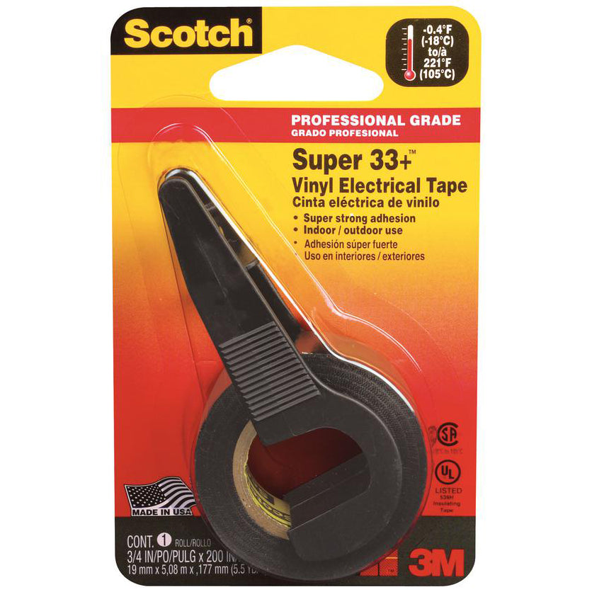 Vinyl Electrical Tape - 3/4" x 5.5 Yard