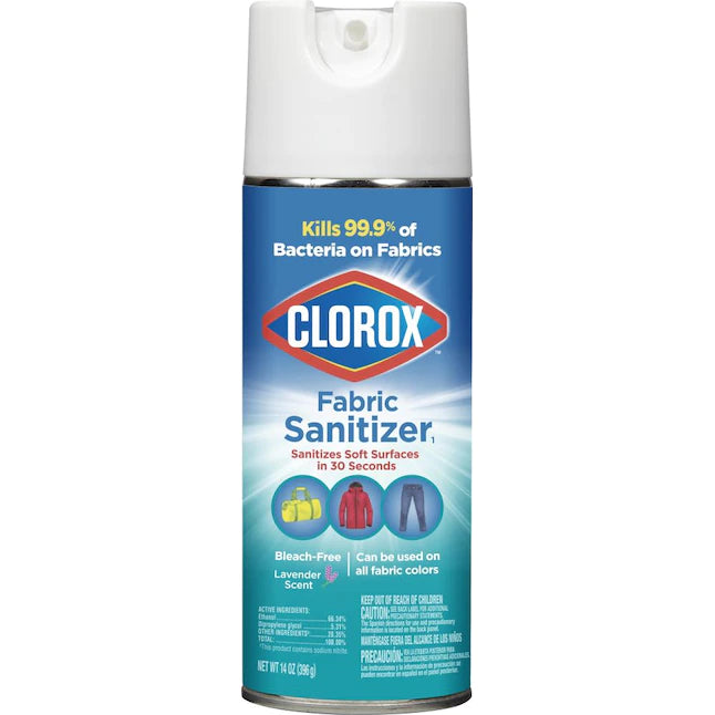 Clorox Fabric Sanitizer Aerosol Spray – 14 oz