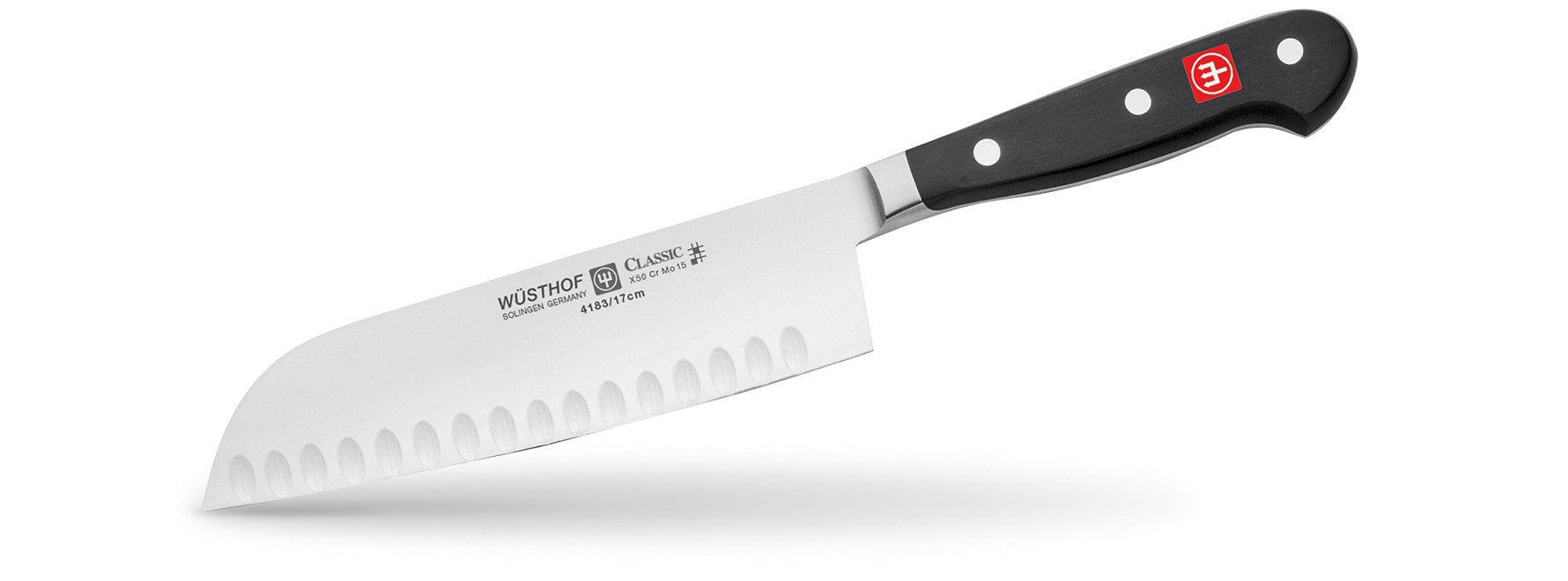 Wusthof Classic 7" Hollow Edge Santoku Knife