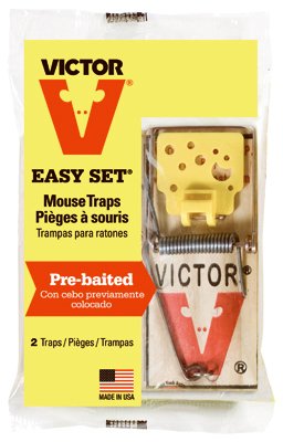 Victor Easy Set Mouse Trap, 2 Traps