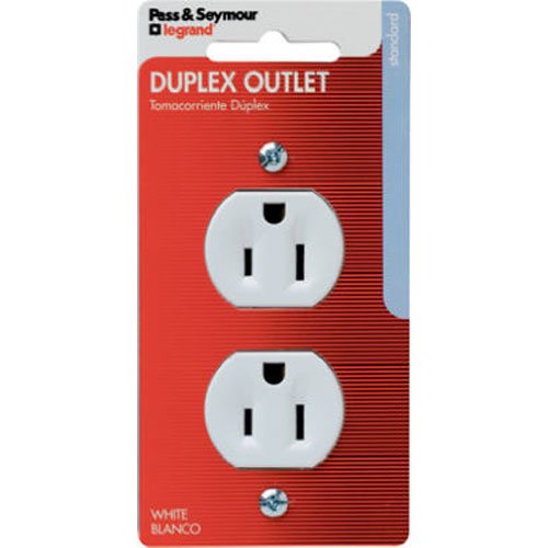 Duplex Outlet Receptacle – White
