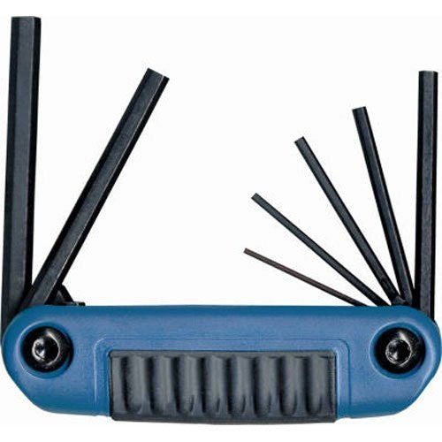 7-Piece Foldable Metric Hex Key Set