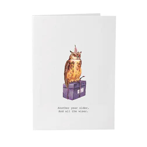 Another Year Older Birthday Glitter Greeting Card – 3.5" x 5"