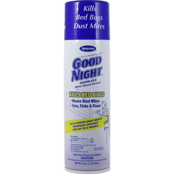 Sprayway Goodnight Dust Mite & Bedbug Killer, 16 oz