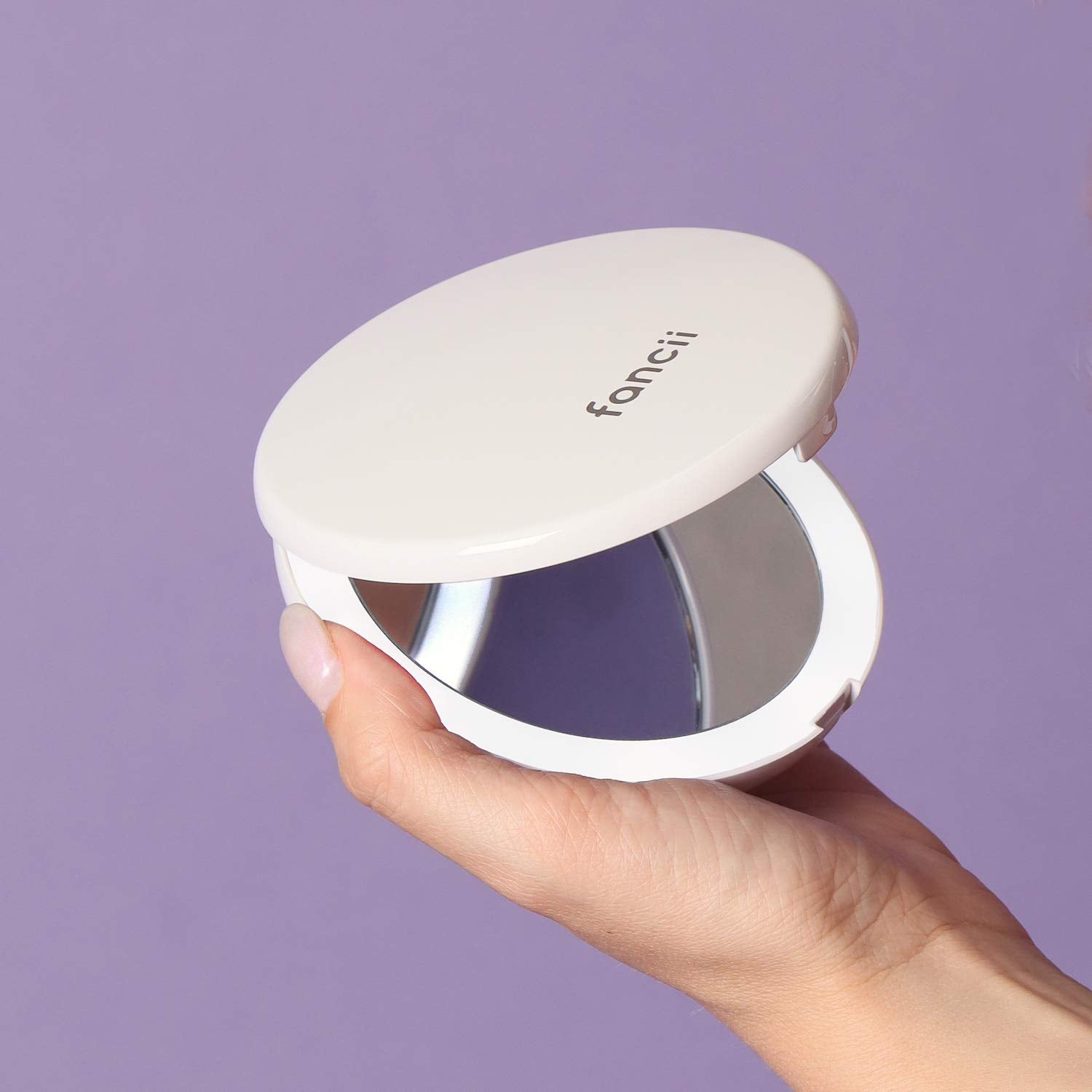 Lumi Compact Lighted Mirror – 5" – 1X/10X Magnification