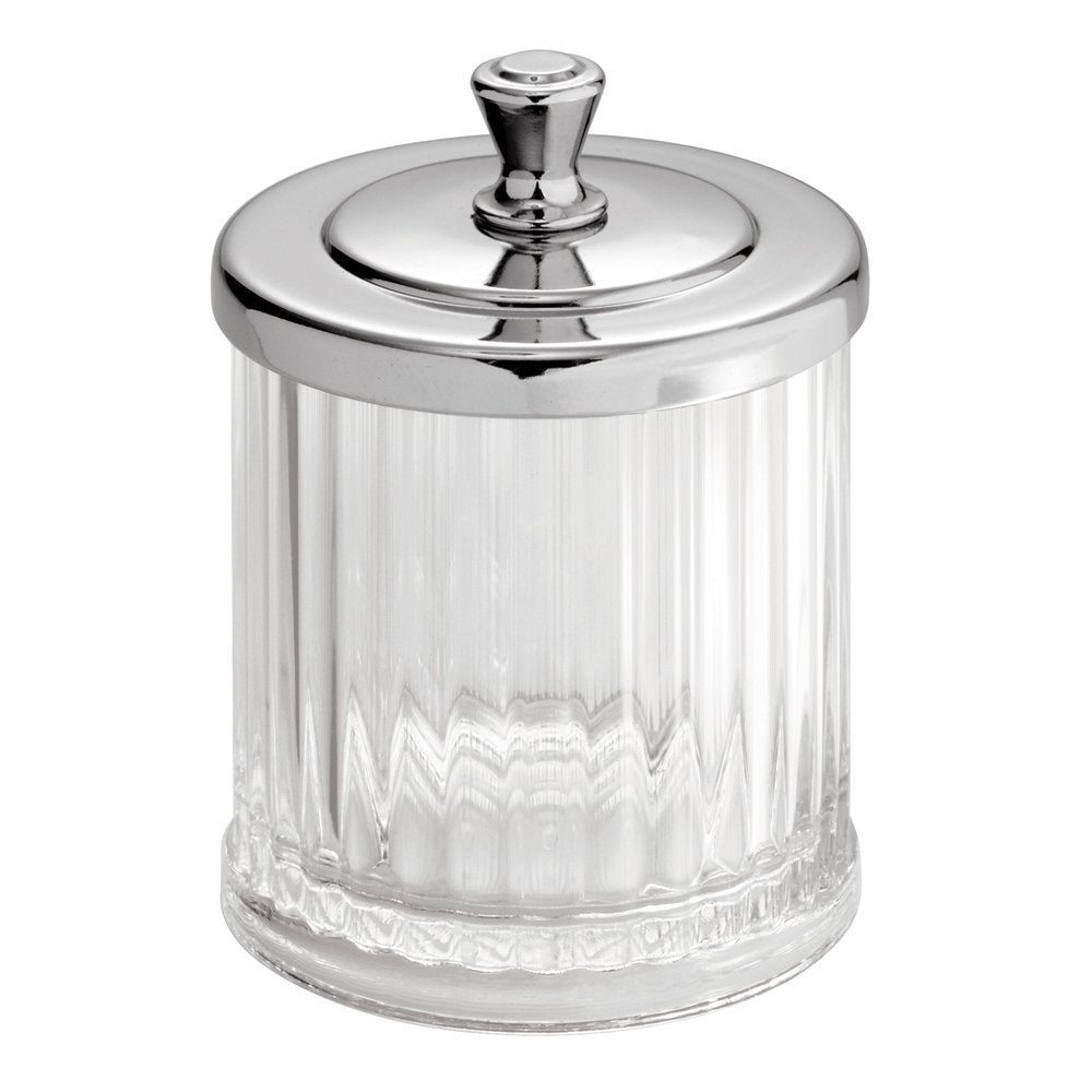 Alston Bathroom Canister, Clear