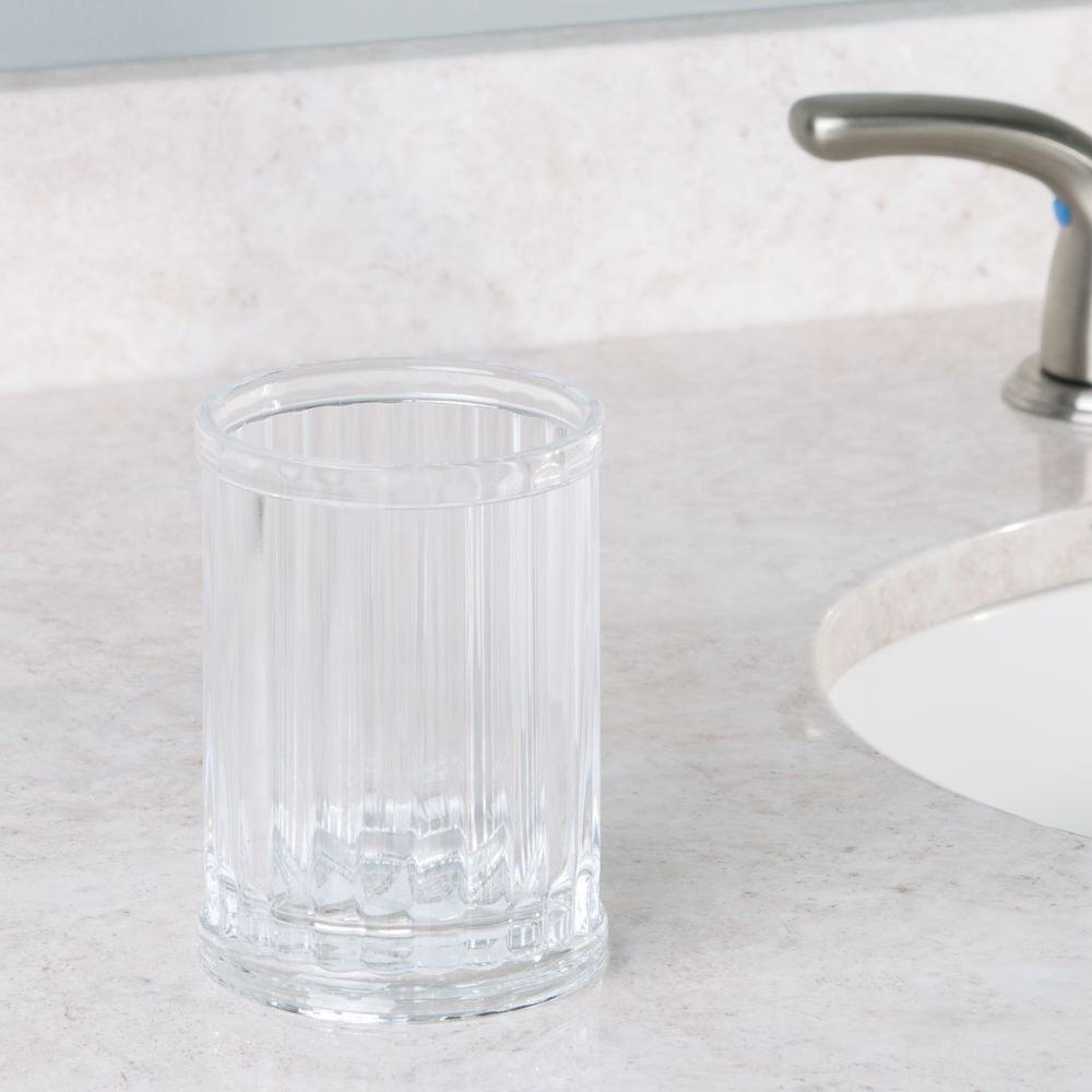 Alston Bathroom Tumbler, Clear