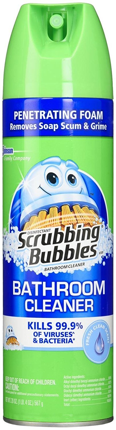 Scrubbing Bubbles Disinfectant Bathroom Cleaner, Fresh Clean Scent, 20 oz