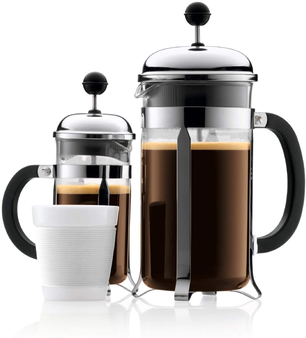 Bodum Chambord French Press Coffee Maker – 8 Cup – Chrome