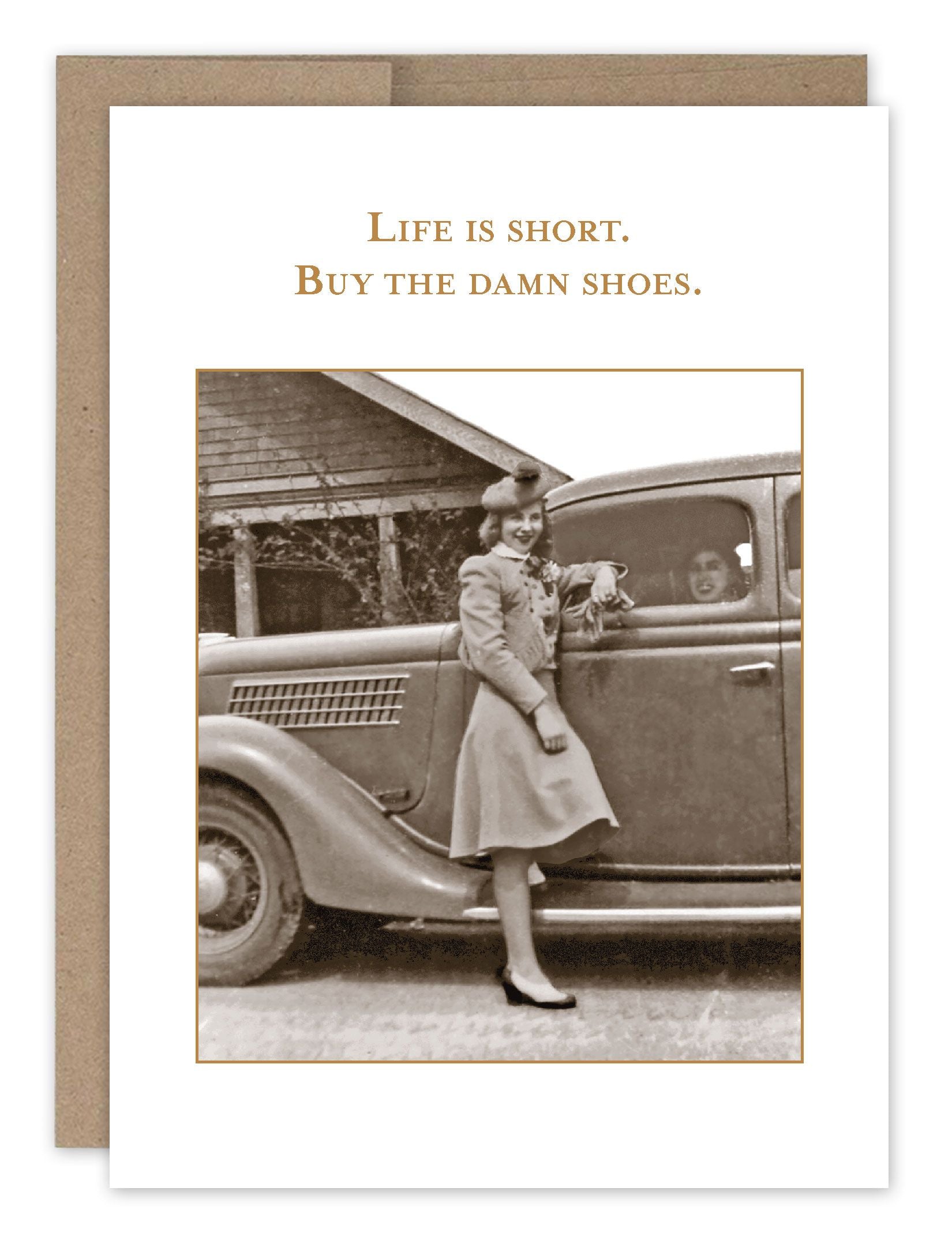 Shannon Martin Birthday Card – Life Is Short