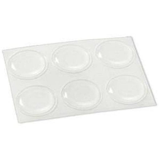 Self-Adhesive Round Vinyl Bumpers – 6 Pack